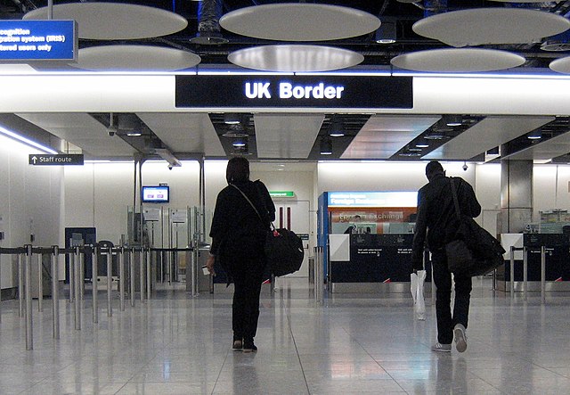 Heathrow Passport Control