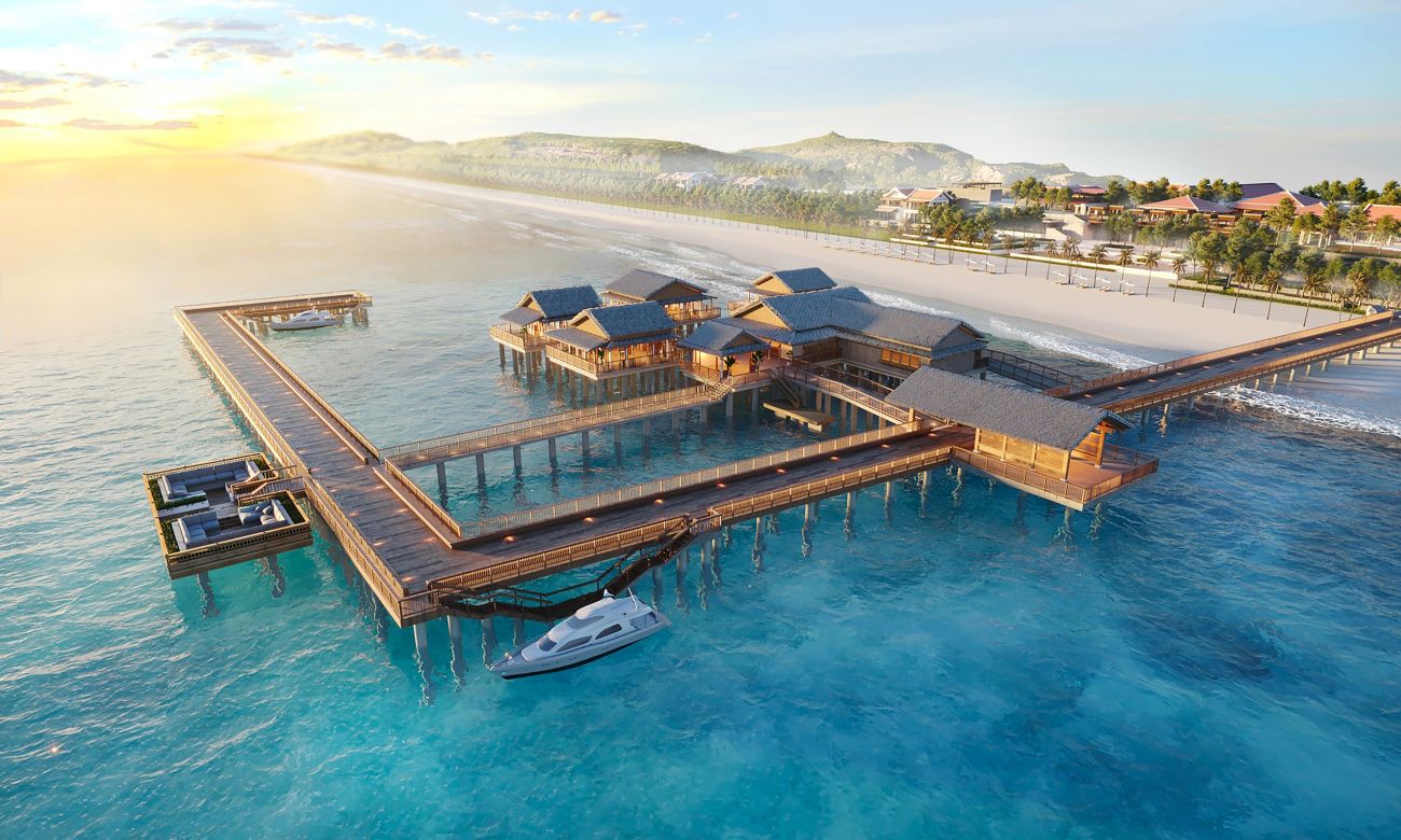 Rendering Of Park Hyatt Phu Quoc Pier Aerial