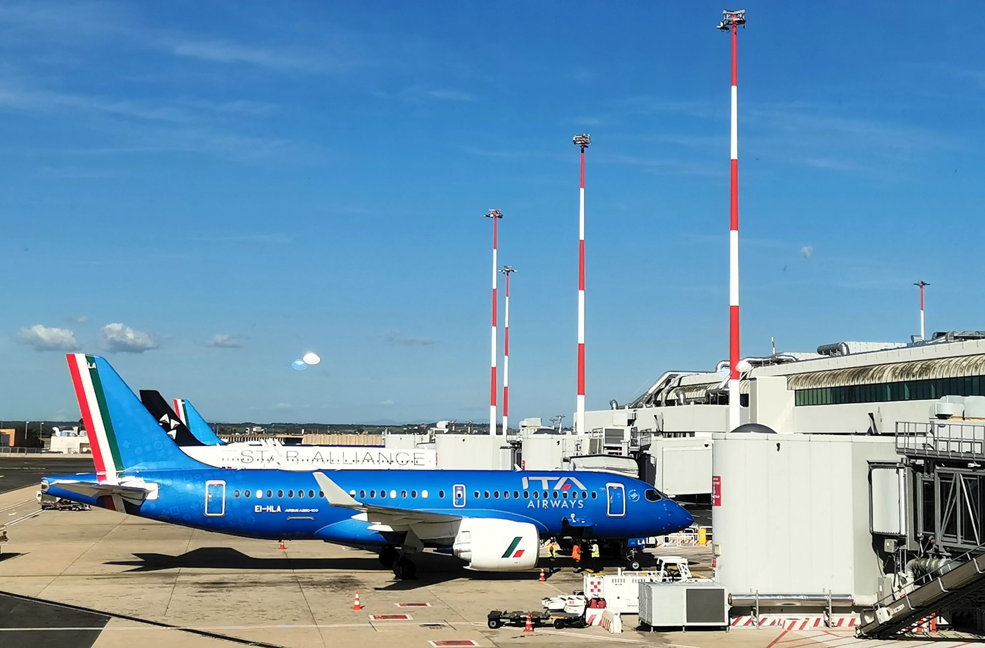ITA Aircraft Rome Fiumicino