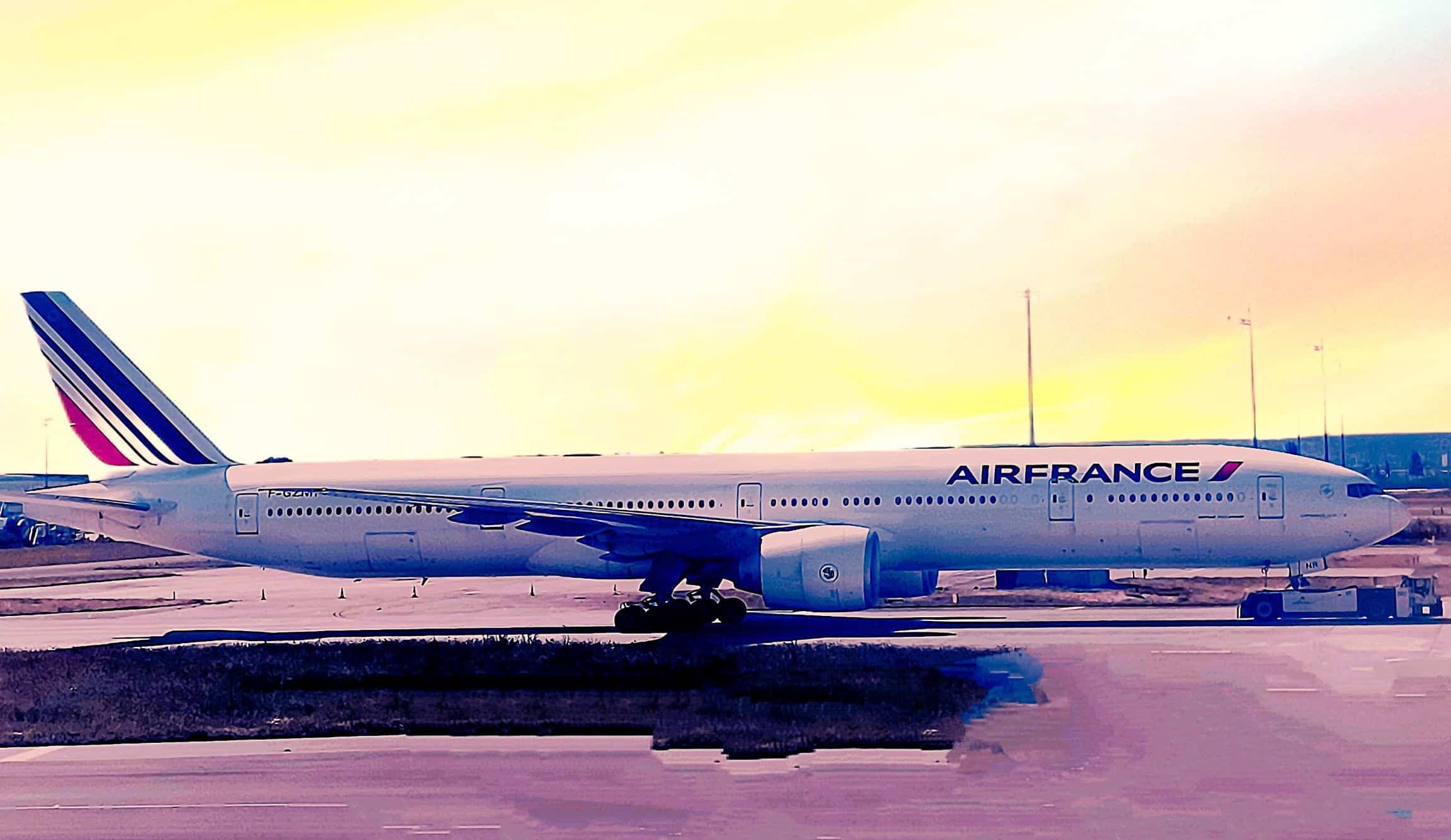 Air France At Sunrise