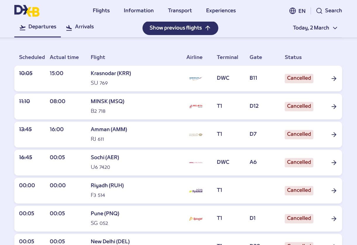 Screenshot 2026 03 02 At 10 32 02 Flight Information Dubai Airports