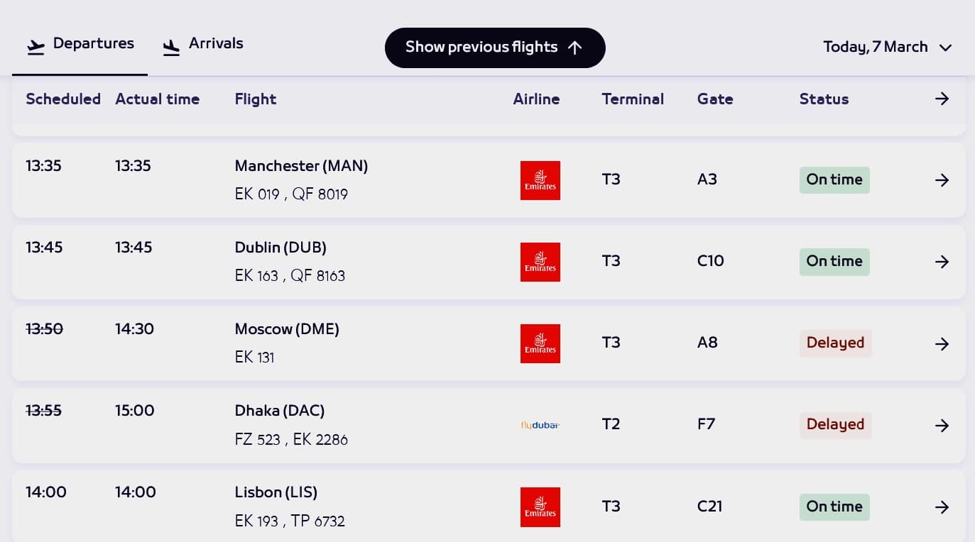 Screenshot 2026 03 07 At 09 17 03 Flight Information Dubai Airports