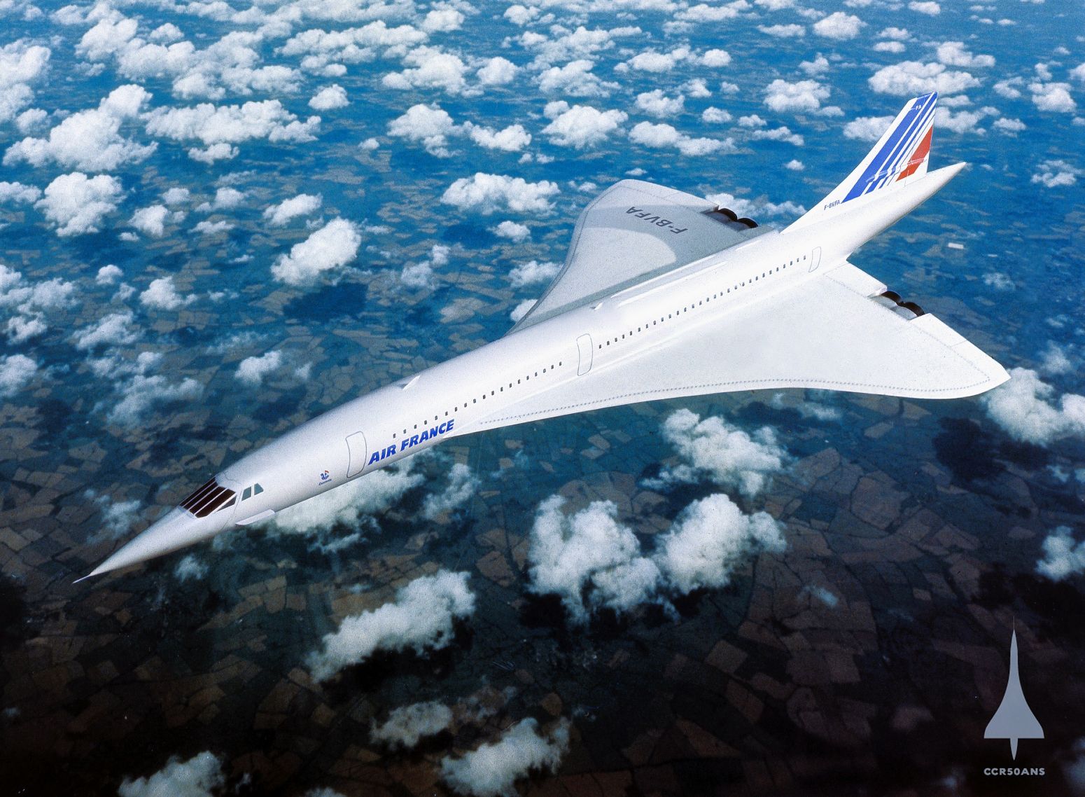 Le Concorde Air France ©Collection Musee Air France